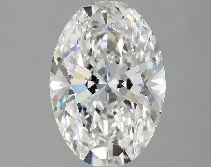 1.61 Carat Oval Shaped Ideal Cut VVS2 IGI Certified Lab Grown Diamond