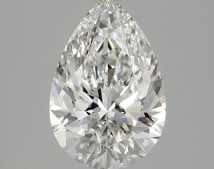 2.03 Carat Pear Shaped Excellent Cut VS1 IGI Certified Lab Grown Diamond