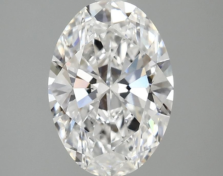 2.03 Carat Oval Shaped Ideal Cut VVS2 IGI Certified Lab Grown Diamond