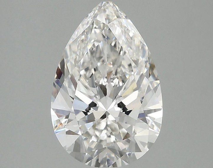 2.07 Carat Pear Shaped Excellent Cut VVS2 IGI Certified Lab Grown Diamond