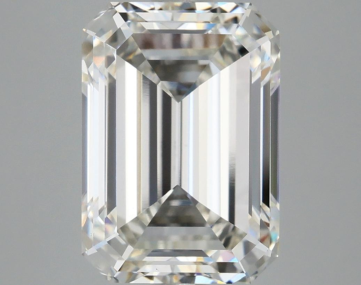 5.13 Carat Emerald Shaped Ideal Cut VS1 IGI Certified Lab Grown Diamond