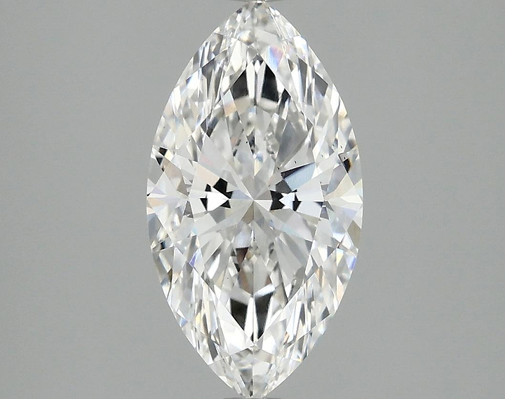 2.05 Carat Marquise Shaped Excellent Cut VS2 IGI Certified Lab Grown Diamond