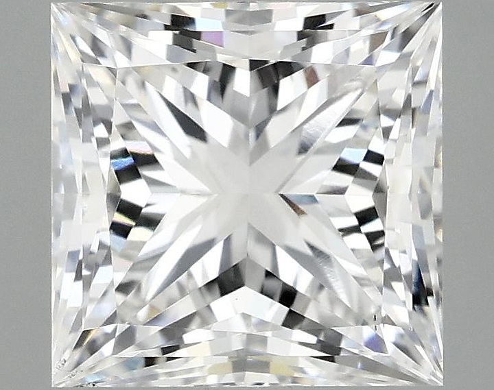 2.1 Carat Princess Shaped Ideal Cut VS2 IGI Certified Lab Grown Diamond