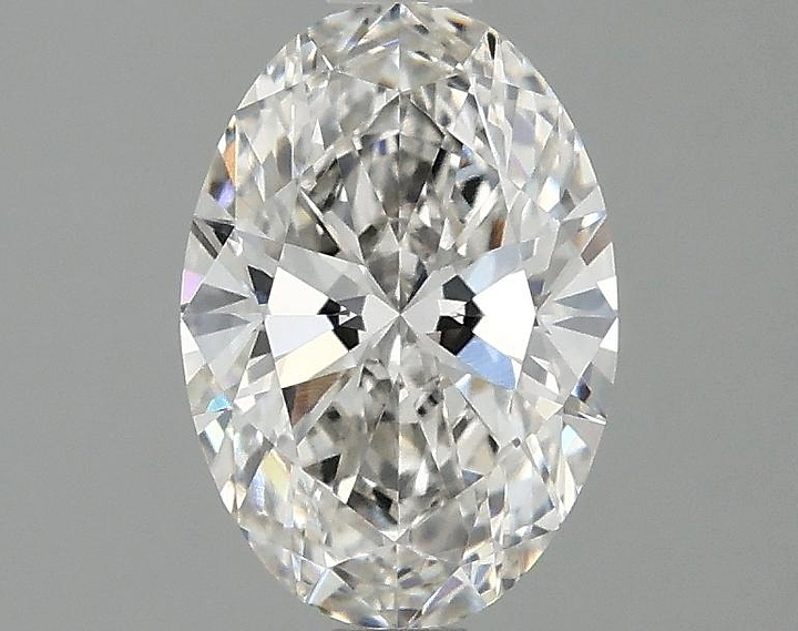 1.25 Carat Oval Shaped Ideal Cut VVS2 IGI Certified Lab Grown Diamond
