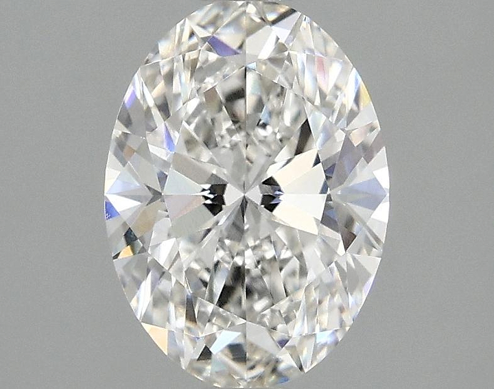 1.7 Carat Oval Shaped Ideal Cut VVS2 IGI Certified Lab Grown Diamond