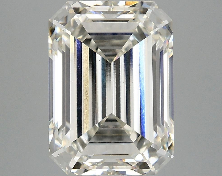 5.06 Carat Emerald Shaped Ideal Cut VS1 IGI Certified Lab Grown Diamond