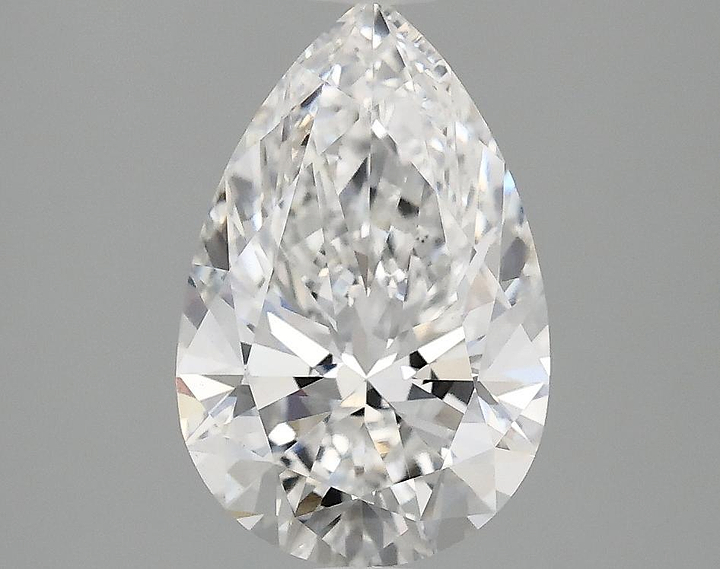 2.08 Carat Pear Shaped Excellent Cut VVS2 IGI Certified Lab Grown Diamond