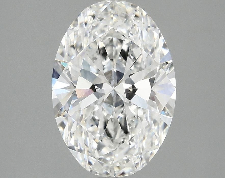2.1 Carat Oval Shaped Ideal Cut VVS2 IGI Certified Lab Grown Diamond