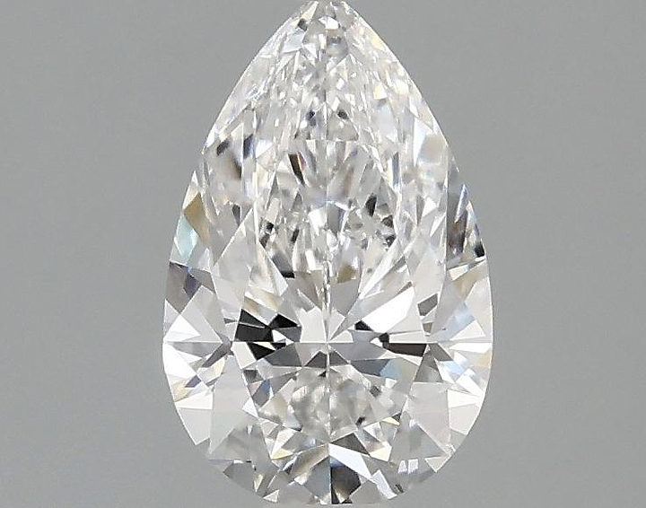 1.03 Carat Pear Shaped Ideal Cut VVS2 IGI Certified Lab Grown Diamond