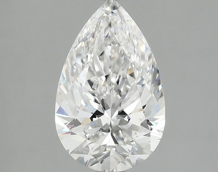 2.03 Carat Pear Shaped Ideal Cut VVS2 IGI Certified Lab Grown Diamond