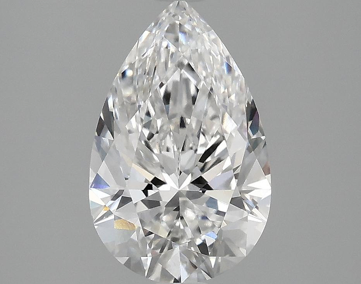2.09 Carat Pear Shaped Ideal Cut VVS2 IGI Certified Lab Grown Diamond