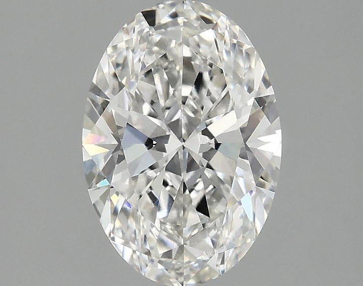 1.65 Carat Oval Shaped Ideal Cut VVS2 IGI Certified Lab Grown Diamond