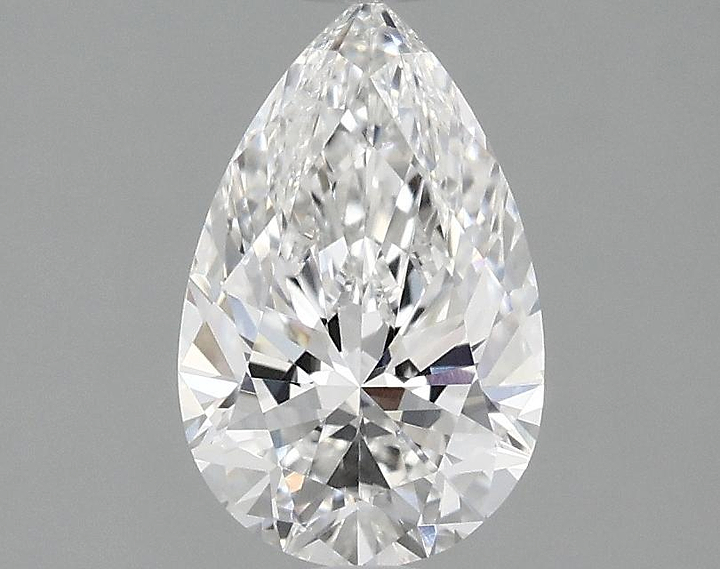 1.1 Carat Pear Shaped Ideal Cut VVS2 IGI Certified Lab Grown Diamond