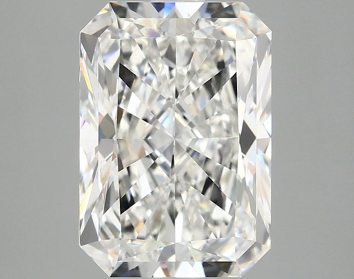 4.02 Carat Radiant Shaped Ideal Cut VVS2 IGI Certified Lab Grown Diamond
