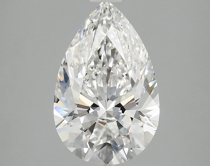 2.1 Carat Pear Shaped Ideal Cut VVS2 IGI Certified Lab Grown Diamond