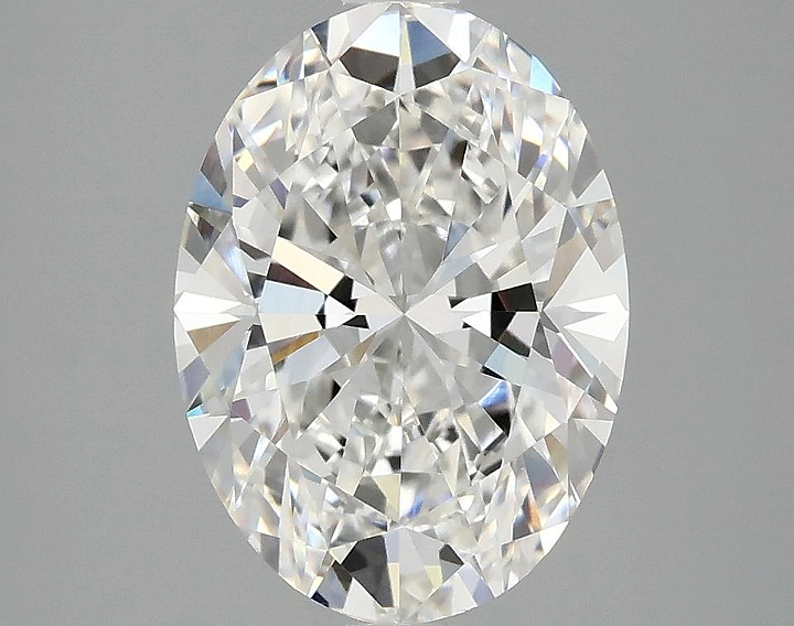 3.09 Carat Oval Shaped Excellent Cut VVS2 IGI Certified Lab Grown Diamond