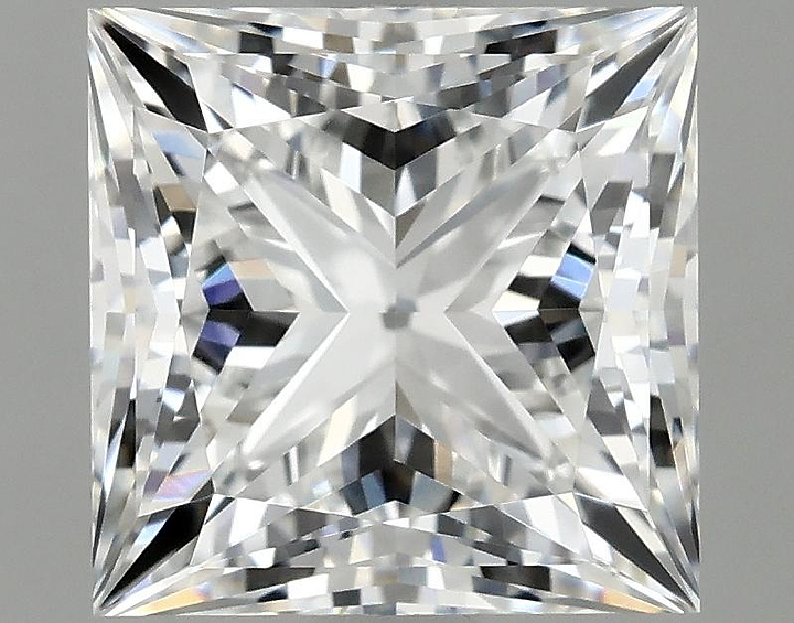 2.1 Carat Princess Shaped Ideal Cut VVS2 IGI Certified Lab Grown Diamond