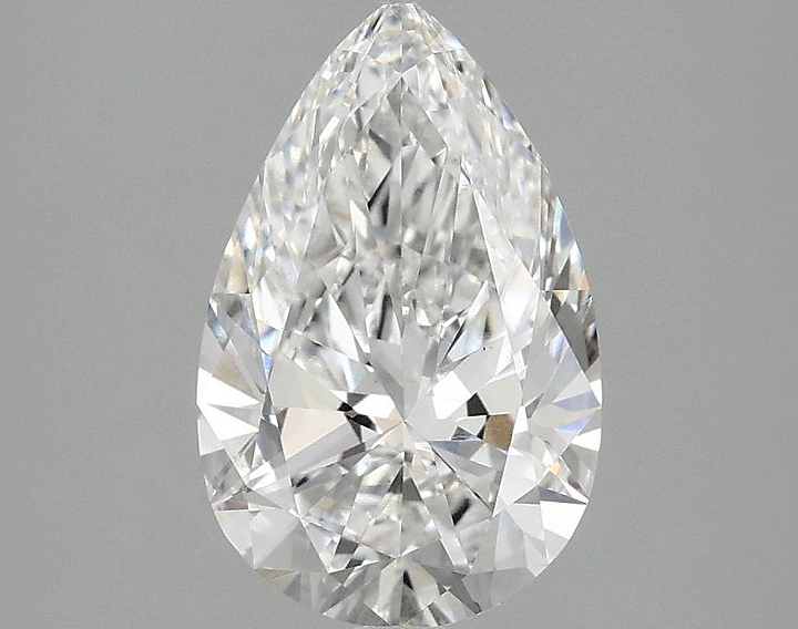 1.85 Carat Pear Shaped Ideal Cut VS1 IGI Certified Lab Grown Diamond