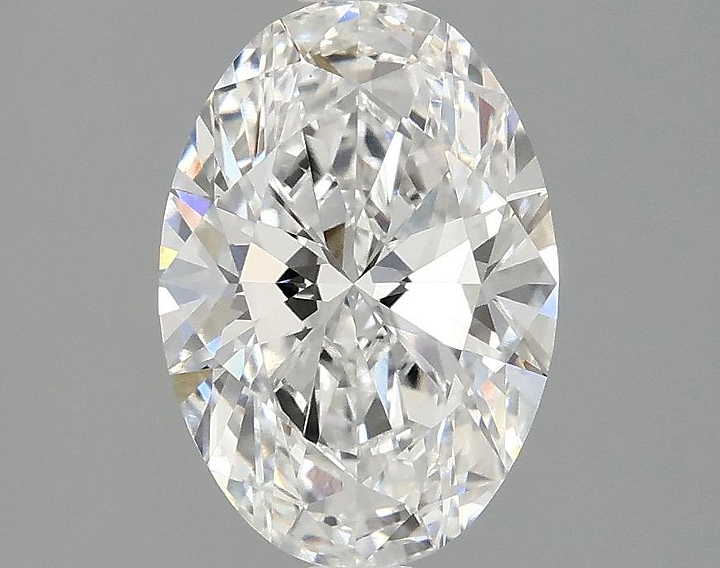 2.1 Carat Oval Shaped Ideal Cut VS1 IGI Certified Lab Grown Diamond