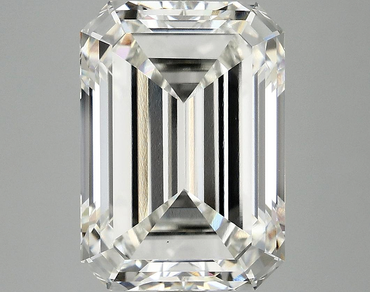 6.02 Carat Emerald Shaped Ideal Cut VS1 IGI Certified Lab Grown Diamond