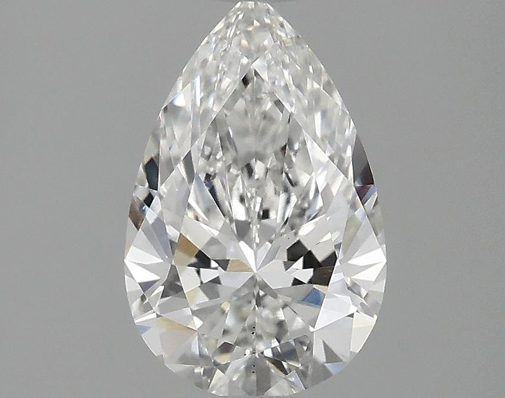 1.47 Carat Pear Shaped Ideal Cut VS2 IGI Certified Lab Grown Diamond