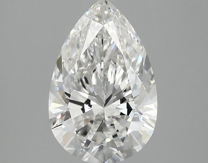 2.09 Carat Pear Shaped Excellent Cut VS1 IGI Certified Lab Grown Diamond