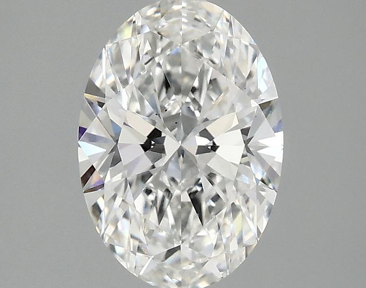 1.5 Carat Oval Shaped Ideal Cut VS2 IGI Certified Lab Grown Diamond