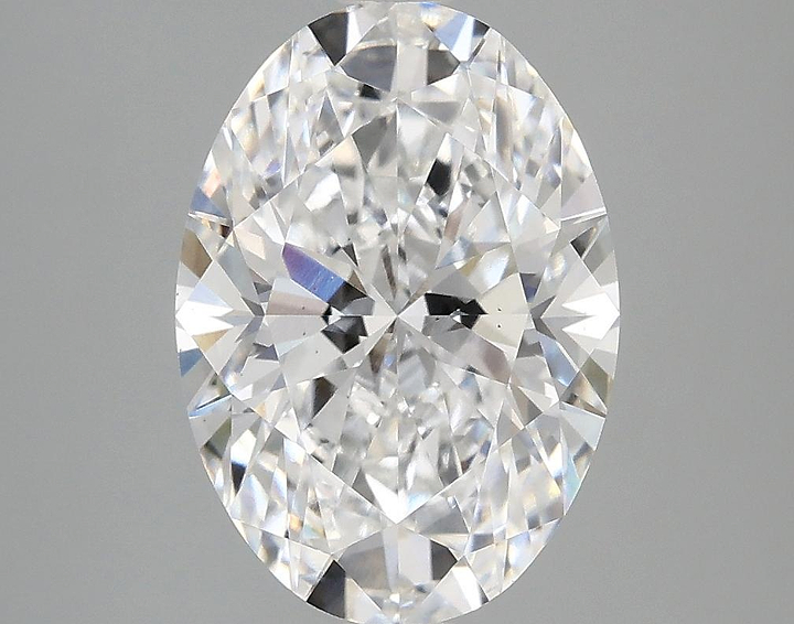 3.1 Carat Oval Shaped Ideal Cut VS2 IGI Certified Lab Grown Diamond
