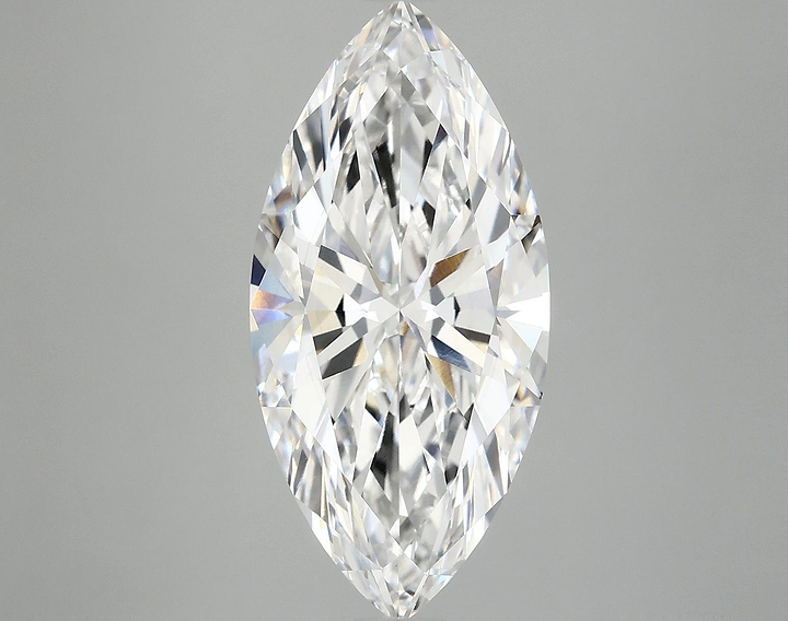 5.02 Carat Marquise Shaped Excellent Cut VS2 GSI Certified Lab Grown Diamond