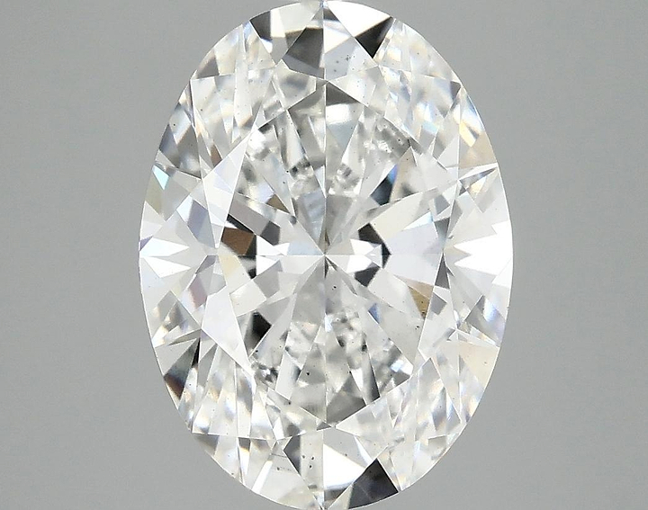 3.93 Carat Oval Shaped Excellent Cut SI1 IGI Certified Lab Grown Diamond