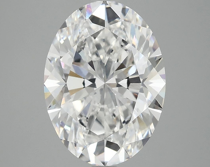4.08 Carat Oval Shaped Excellent Cut VS1 GSI Certified Lab Grown Diamond