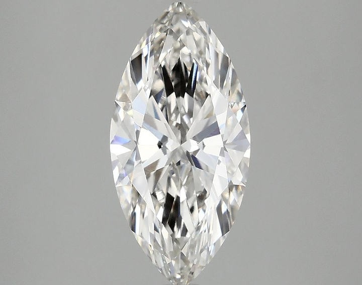 2.05 Carat Marquise Shaped Excellent Cut VVS2 IGI Certified Lab Grown Diamond
