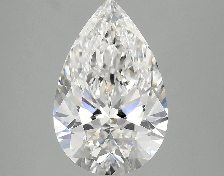 3.04 Carat Pear Shaped Ideal Cut VS1 IGI Certified Lab Grown Diamond