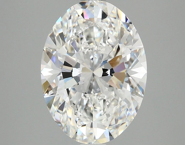 3.03 Carat Oval Shaped Excellent Cut VVS2 IGI Certified Lab Grown Diamond