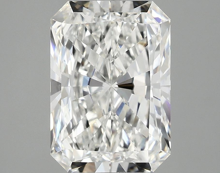 3.08 Carat Radiant Shaped Ideal Cut VVS2 IGI Certified Lab Grown Diamond