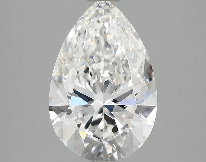 2.03 Carat Pear Shaped Excellent Cut VVS2 IGI Certified Lab Grown Diamond