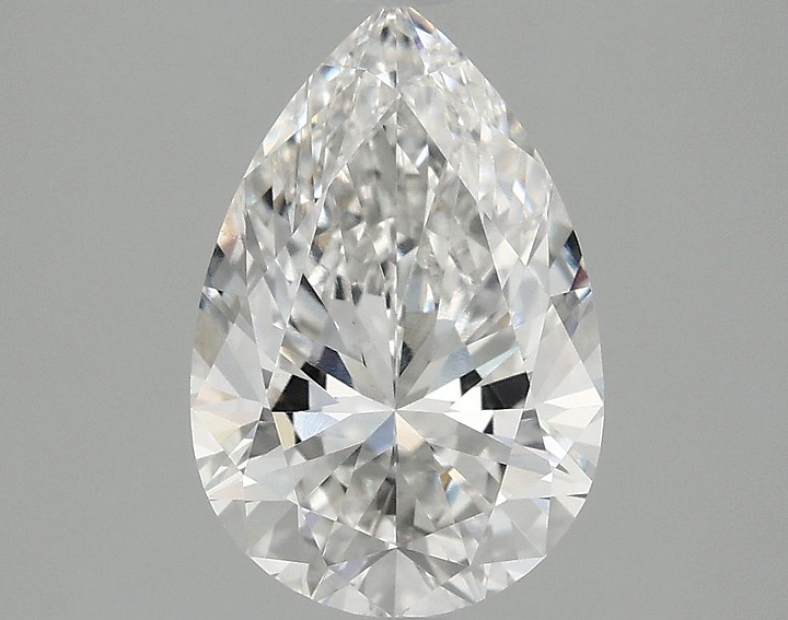 1.97 Carat Pear Shaped Excellent Cut VS1 IGI Certified Lab Grown Diamond