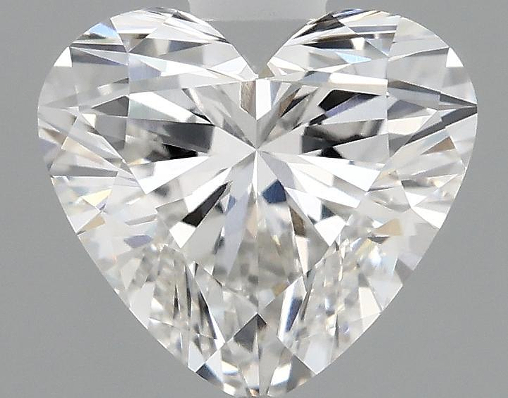 1.05 Carat Heart Shaped Ideal Cut VVS2 IGI Certified Lab Grown Diamond