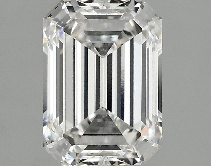 2.09 Carat Emerald Shaped Ideal Cut VS2 IGI Certified Lab Grown Diamond