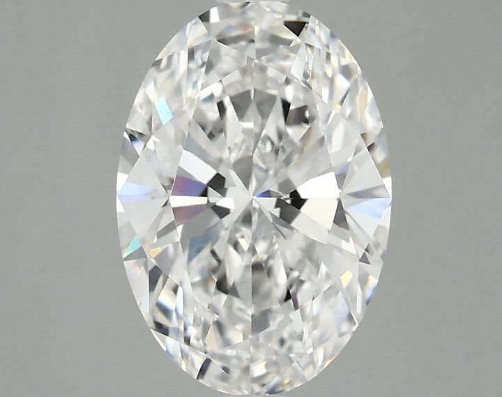 2.51 Carat Oval Shaped Ideal Cut VVS2 IGI Certified Lab Grown Diamond