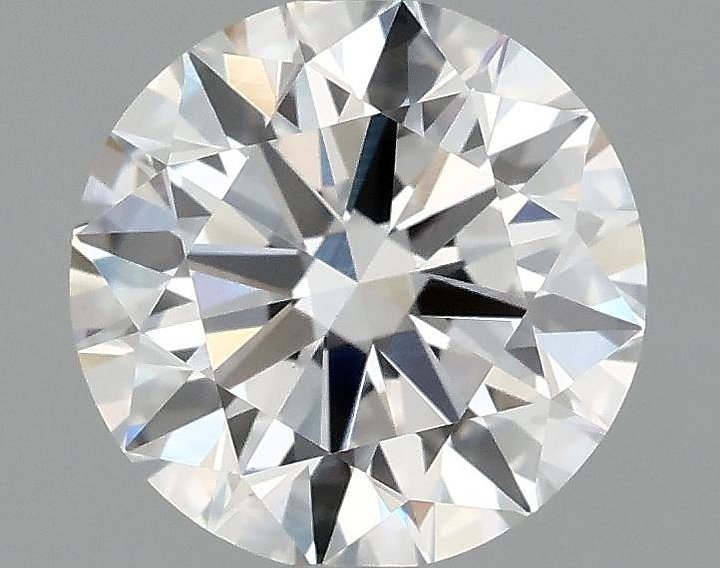 1.47 Carat Round Shaped Ideal Cut VVS2 IGI Certified Lab Grown Diamond