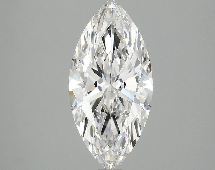 2.09 Carat Marquise Shaped Excellent Cut VVS2 IGI Certified Lab Grown Diamond