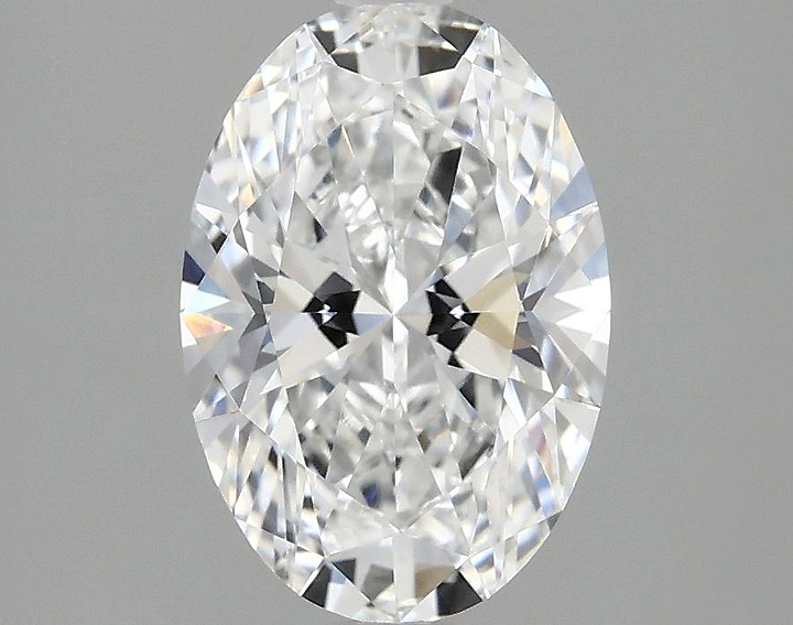 1.5 Carat Oval Shaped Ideal Cut VVS2 IGI Certified Lab Grown Diamond