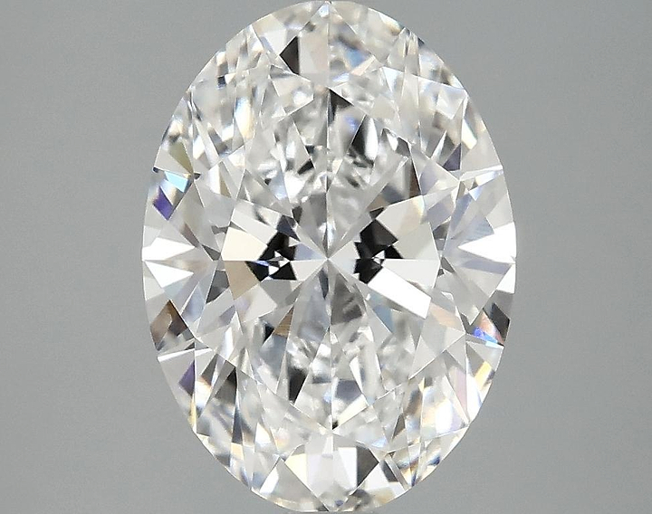3.09 Carat Oval Shaped Ideal Cut VVS2 IGI Certified Lab Grown Diamond