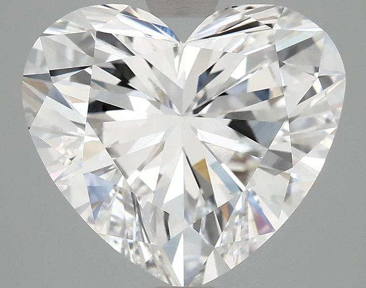 4.09 Carat Heart Shaped Ideal Cut VS1 IGI Certified Lab Grown Diamond