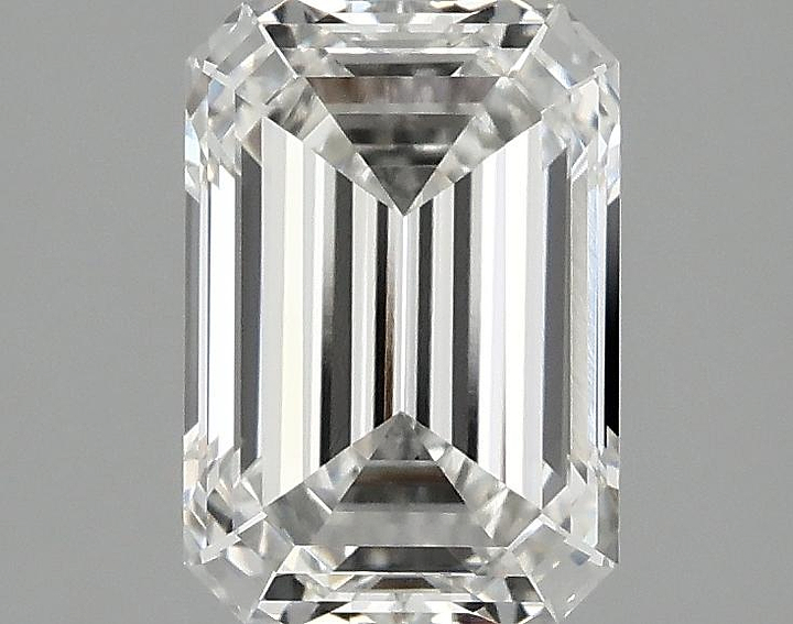 2.06 Carat Emerald Shaped Ideal Cut VS1 IGI Certified Lab Grown Diamond