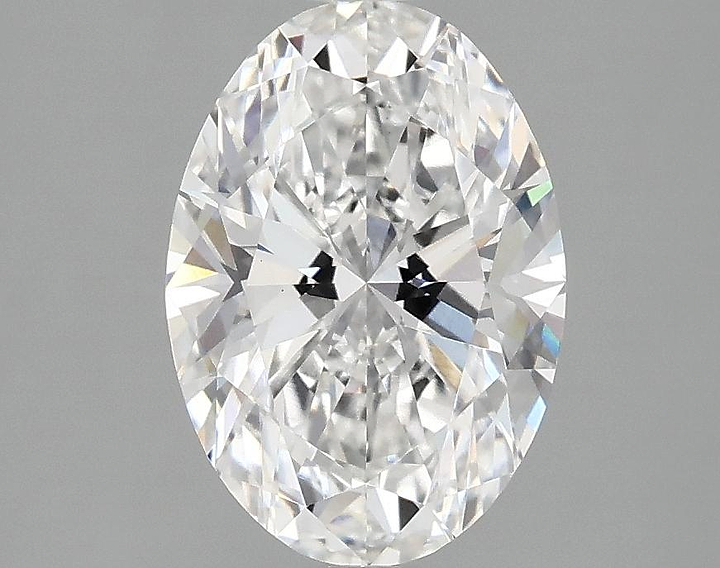 1.97 Carat Oval Shaped Ideal Cut VVS2 IGI Certified Lab Grown Diamond
