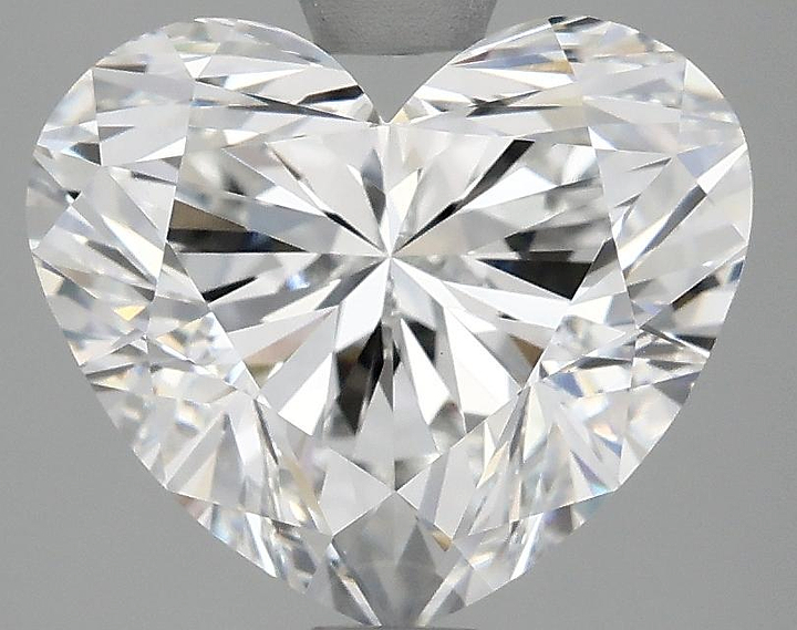 4.19 Carat Heart Shaped Excellent Cut VVS2 IGI Certified Lab Grown Diamond