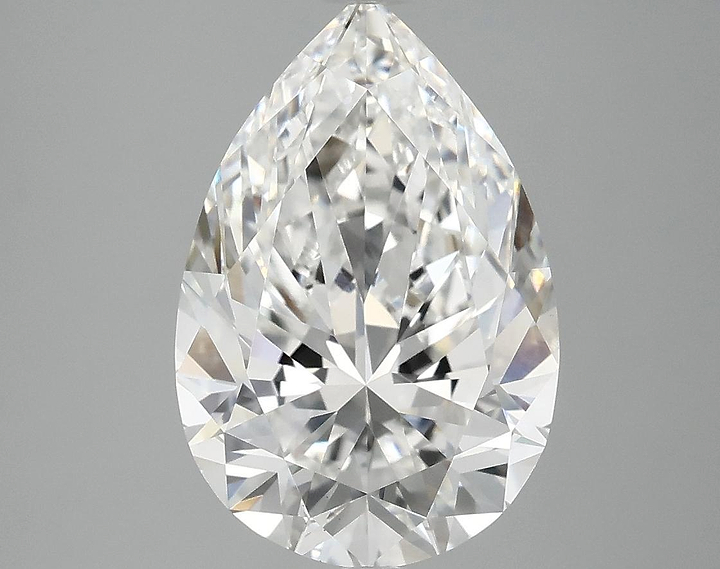 3.93 Carat Pear Shaped Excellent Cut VS1 IGI Certified Lab Grown Diamond