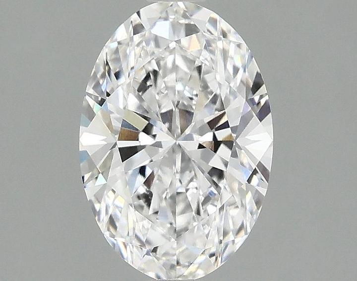 1.47 Carat Oval Shaped Ideal Cut VVS2 IGI Certified Lab Grown Diamond